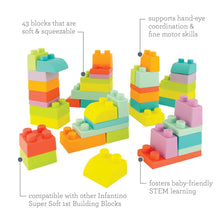 Load image into Gallery viewer, Super Soft 1st Building Blocks Jumbo Playset
