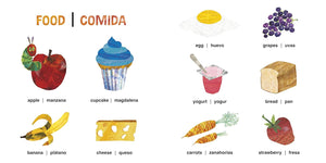 The Very Hungry Caterpillar's First 100 Words / Primeras 100 palabras: A Spanish-English Bilingual Book