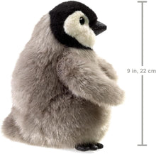 Load image into Gallery viewer, Baby Emperor Penguin Hand Puppet
