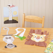 Load image into Gallery viewer, Safari Scissor Skills Activity Pad
