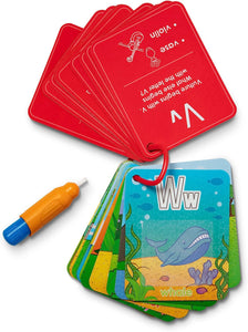 Water Wow!  Alphabet Letters Splash Cards