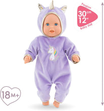 Load image into Gallery viewer, Corolle Bébé Calin Unicorn Boy Baby Doll - 12&quot;
