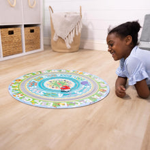 Load image into Gallery viewer, Round the Shore Tracks Cardboard Jigsaw Floor Puzzle
