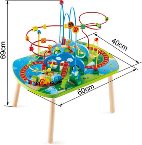 Twisting Railway Maze Table