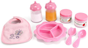 Mine to Love Time to Eat Doll Accessories Feeding Set 28