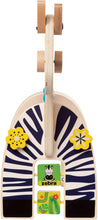 Load image into Gallery viewer, Safari Zebra Wooden Toddler Activity Toy
