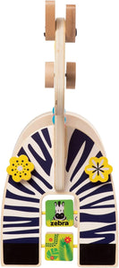 Safari Zebra Wooden Toddler Activity Toy
