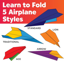 Load image into Gallery viewer, Stunt Squadron Fold &amp; Launch Paper Airplanes
