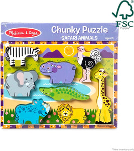 Safari Wooden Chunky Puzzle