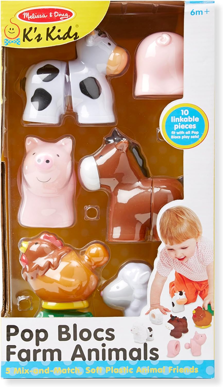 Pop Blocs Farm Animals