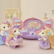 Load image into Gallery viewer, Calico Critters Pony&#39;s Vanity Dresser Set

