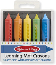 Load image into Gallery viewer, Learning Mat Crayons
