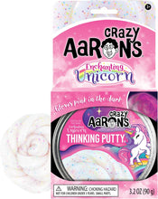 Load image into Gallery viewer, Crazy Aaron&#39;s Enchanting Unicorn 4&quot; Tin Thinking Putty
