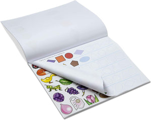 Colors and Shapes Coloring and Sticker Activity Pad