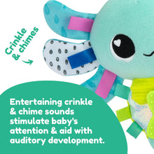 Load image into Gallery viewer, Alise The Axolotl - Crinkle Car Seat Toys and Stroller Toys
