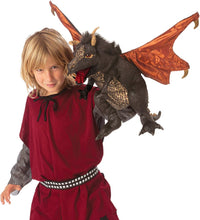 Load image into Gallery viewer, Black Dragon Hand Puppet
