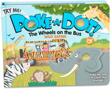 Load image into Gallery viewer, Poke-A-Dot: The Wheels on the Bus Wild Safari
