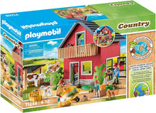 Load image into Gallery viewer, Playmobil Farmhouse with Outdoor Area
