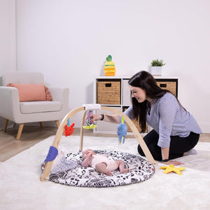 Ocean Easy-Fold Wooden Play Gym
