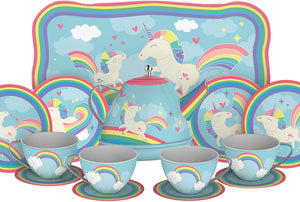 Unicorn Tin Tea Set