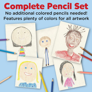 World Colors Ecopencils - 15 Colored Pencils