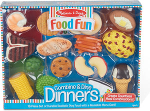Food Fun Combine & Dine Dinners - Blue