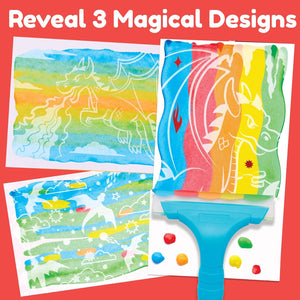 Squeegeez Magic Reveal Art Kit: Dragon