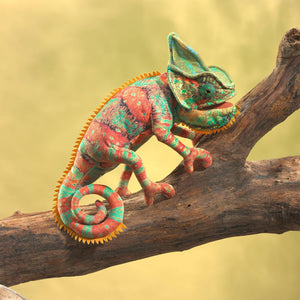 Small Chameleon Hand Puppet