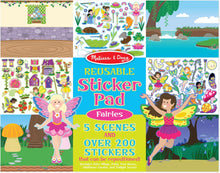 Load image into Gallery viewer, Reusable Sticker Pad: Fairies
