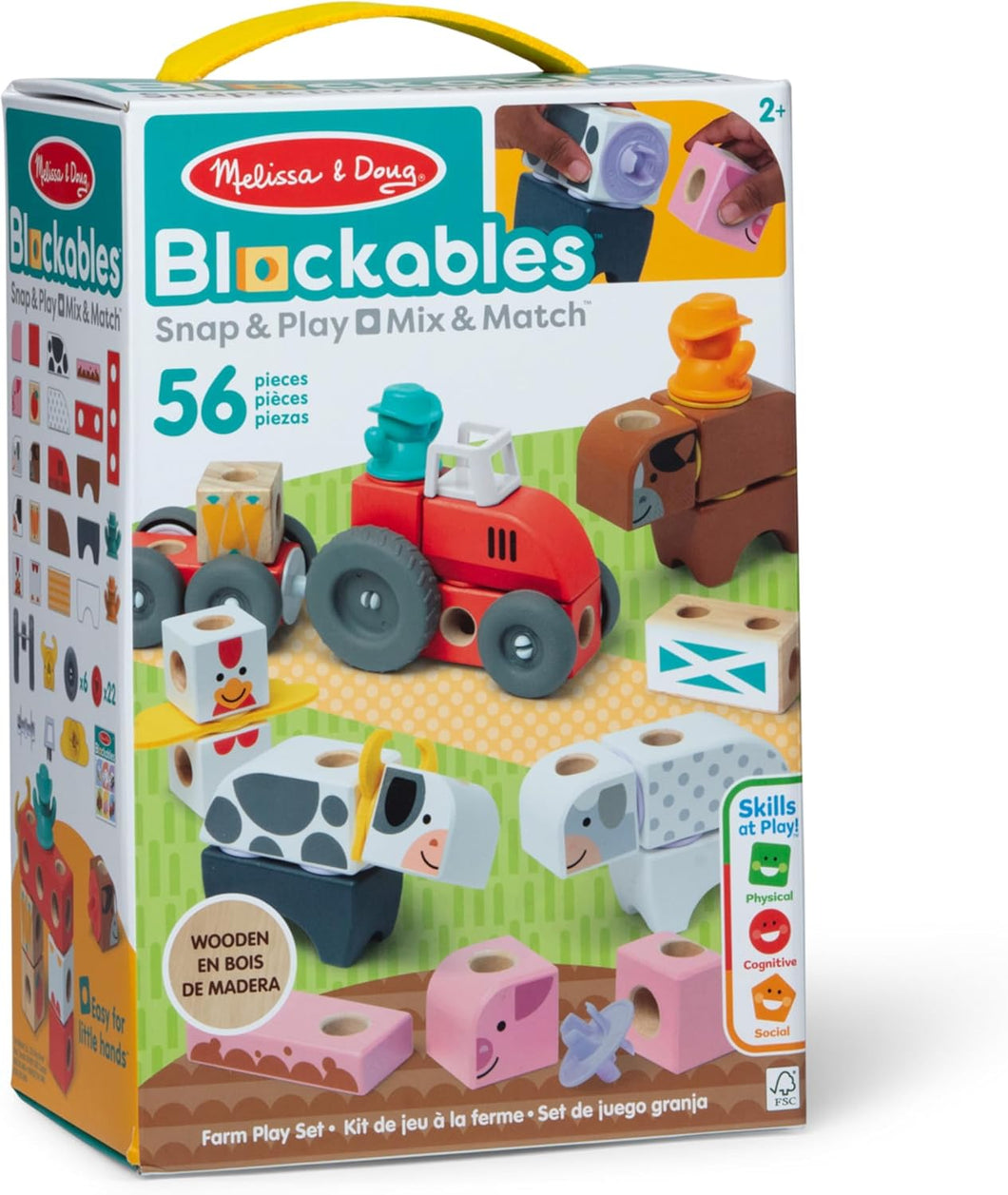 Blockables™ Farm Snap and Play