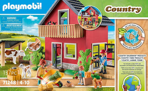 Playmobil Farmhouse with Outdoor Area