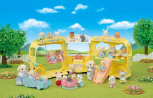 Load image into Gallery viewer, Calico Critters Rainbow Fun Nursery Bus
