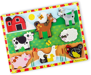 Farm Wooden Chunky Puzzle