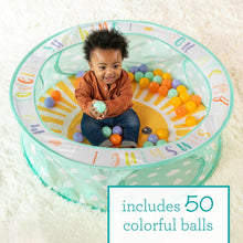 Load image into Gallery viewer, Pop-Up Ball Pit – 50 Colorful Balls
