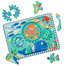 Load image into Gallery viewer, Underwater Jigsaw Spinning Gear Puzzle
