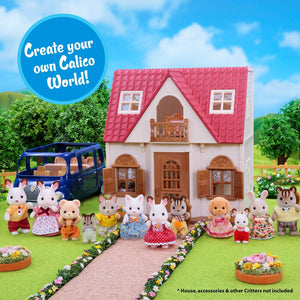Calico Critters Persian Cat Family