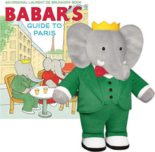 Load image into Gallery viewer, Babar&#39;s Standing Plush Guide to Paris
