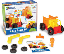 Load image into Gallery viewer, 1-2-3 Build It! Construction Crew Toy
