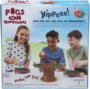 Pigs on Trampolines Board Game