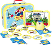 Load image into Gallery viewer, Madeline Collection | 23-Piece Kids Tin Tea Set Toy
