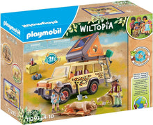 Load image into Gallery viewer, Playmobil Cross-Country Vehicle with Lions
