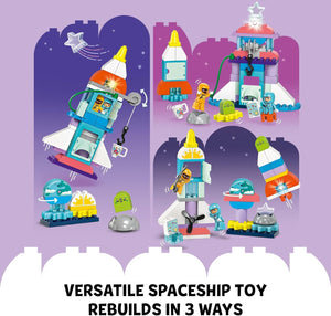 3 in 1 Space Shuttle Adventure Rocket Ship