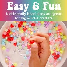 Load image into Gallery viewer, Rainbow Bead Jar Jewelry Making Kit
