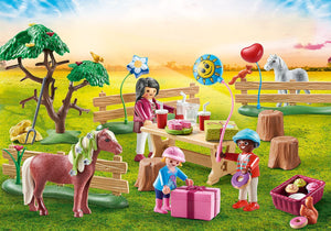 Playmobil Pony Farm Birthday Party