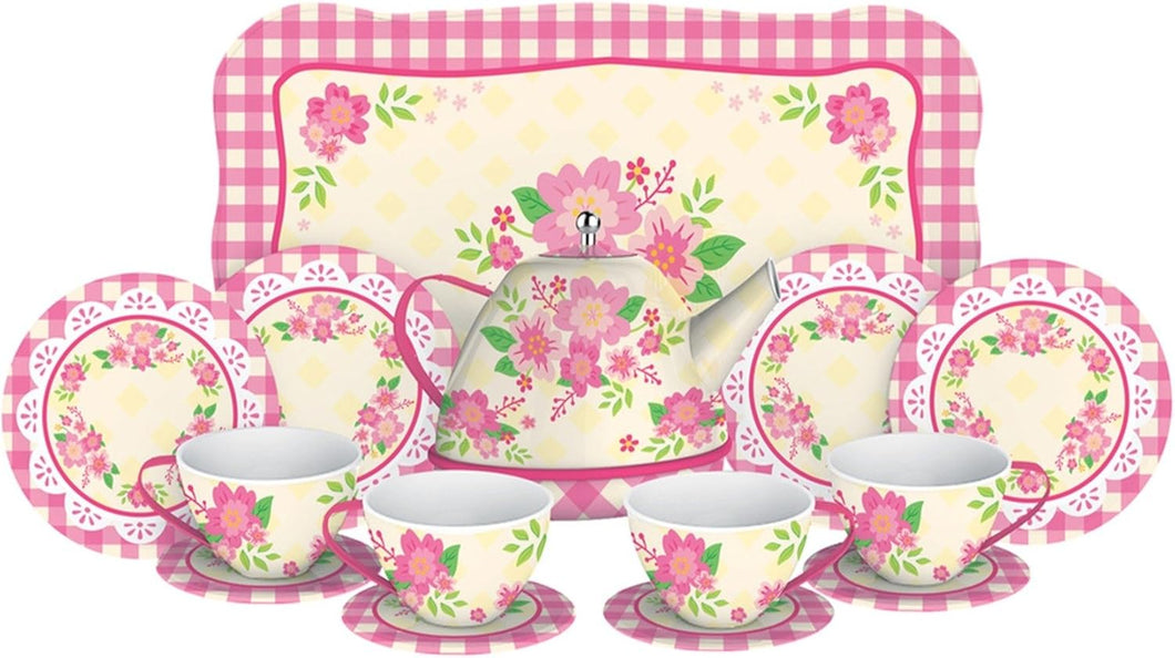 Fancy Tin Tea Set