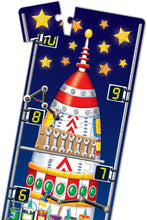 Load image into Gallery viewer, Long and Tall Puzzles - 123 Rocket Ship
