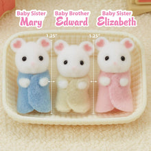 Load image into Gallery viewer, Calico Critters Marshmallow Mouse Triplets
