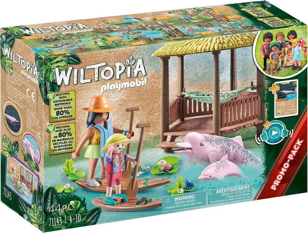 Playmobil Wiltopia - Paddling Tour with The River Dolphins
