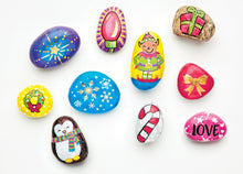 Load image into Gallery viewer, Holiday Hide Seek Rock Painting Kit
