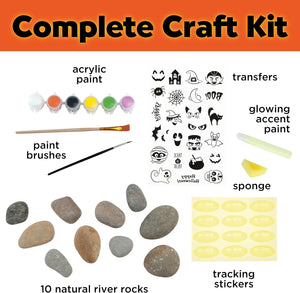 Hide and Seek Halloween Rock Painting Kit